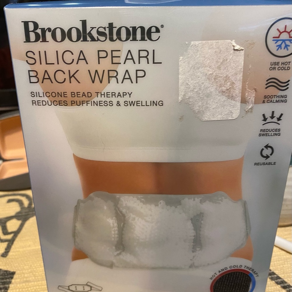Brookstone silica back wrap one size fits most